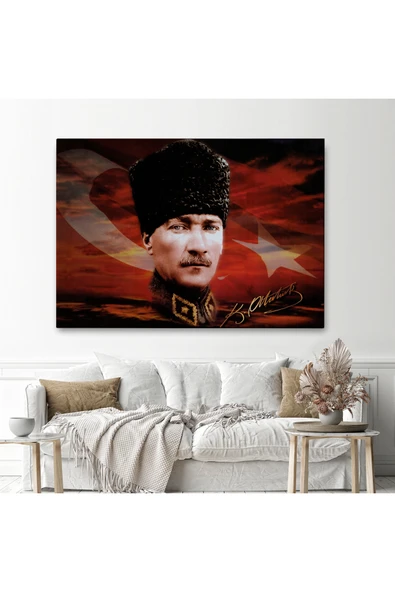 Trezon Atatürk Tablosu-6632 - Resim 2