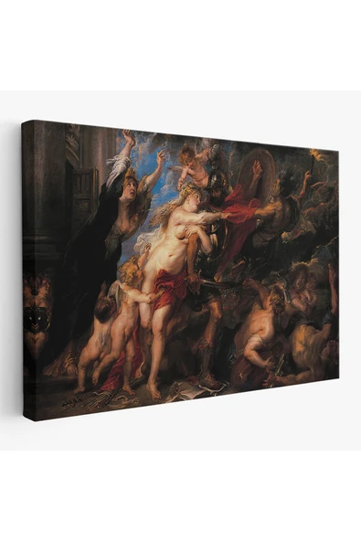 Trezon Peter Paul Rubens’in Savaşın Sonuçları Tablosu-6655 ürün görseli 1