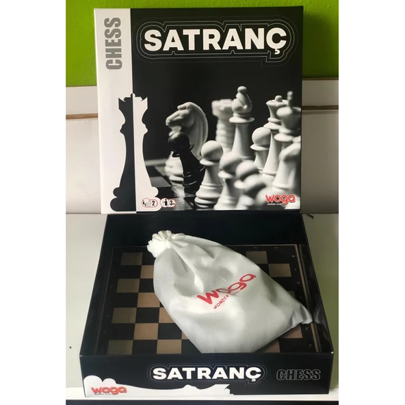 WOGA SATRANÇ STANDART BOY AHŞAP TABLA - Resim 3