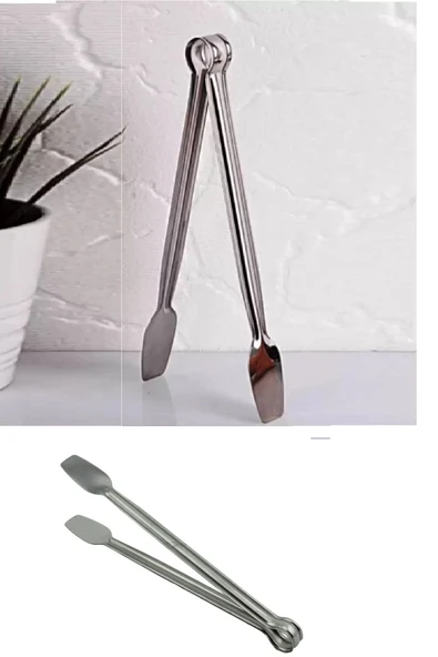 Paslanmaz Mutfak Maşası - 27 Cm Mangal Barbekü Maşası ürün görseli 1