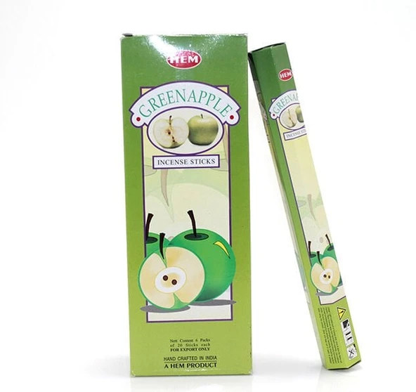 Hem Green Apple Aromalı Çubuk Tütsü ürün görseli 1