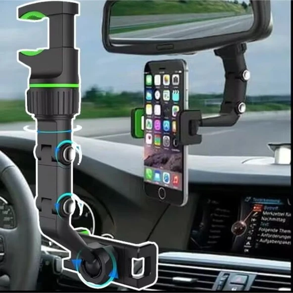 Multifonksiyon Araç Telefon Tutucu ürün görseli 1