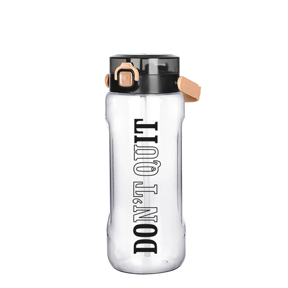 Şeffaf Matara - 2000 ml - 67,6 oz - WATERMODE Matara - Resim 3