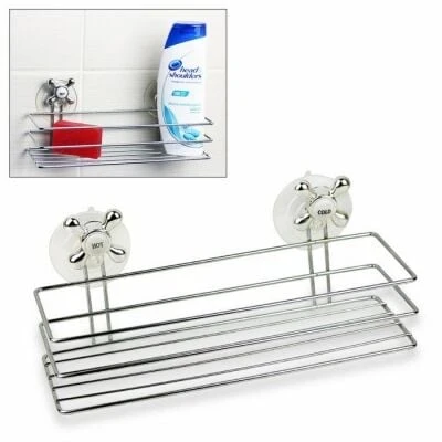 Banyo Organizeri - Çok Amaçlı Dörtgen Vantuzlu ürün görseli 1