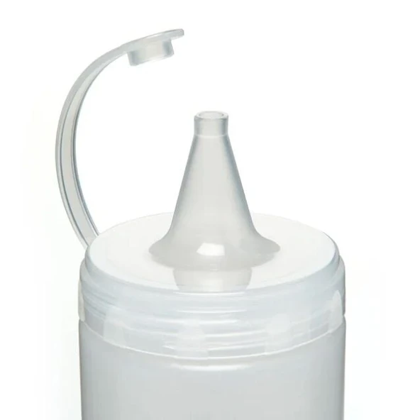 Şeffaf Sos Şişesi - 1000ML Dev Boy 3 Adet - Resim 4