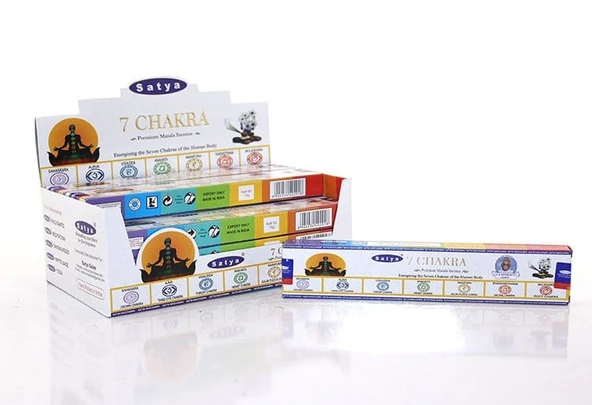 Satya 7 Chakra Tütsü ürün görseli 1