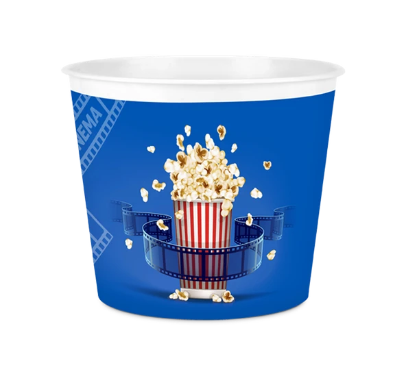 Popcorn Mısır Kovası Dekoratif - Resim 4