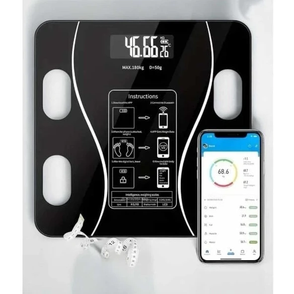 Bluetooth Özellikli Akıllı Tartı ürün görseli 1