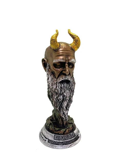 God Of War Polyester Figür Mimir ürün görseli 1
