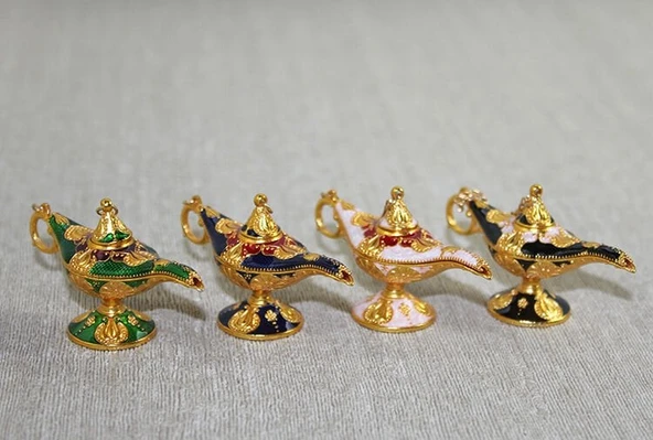 Mineli Metal Alaaddin Lambası Model 7 ürün görseli 1