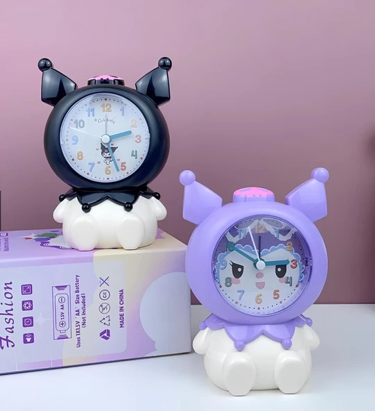Kuromi Masa Üstü Çalar Saat Model 2 ürün görseli 1