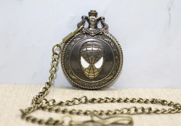 Spiderman Tasarımlı Köstekli Saat Model 2 ürün görseli 1