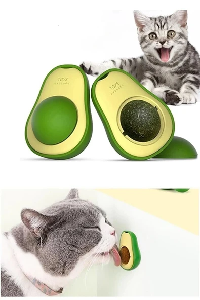 Avokado Kedi Nanesi Oyun Topu ürün görseli 1