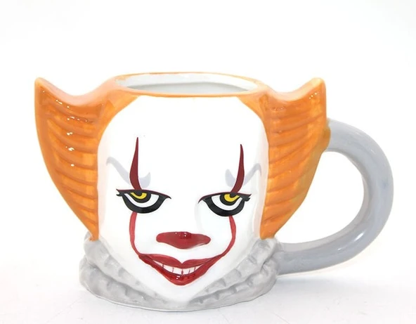 Porselen Pennywise Tasarımı Kupa Bardak ürün görseli 1