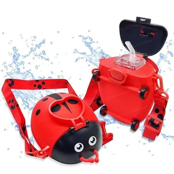 Uğur Böceği Su Matarası ürün görseli 1