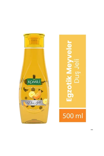 KOMİLİ Duş Jeli Egzotik Meyveler 500 ml,sari ürün görseli 1