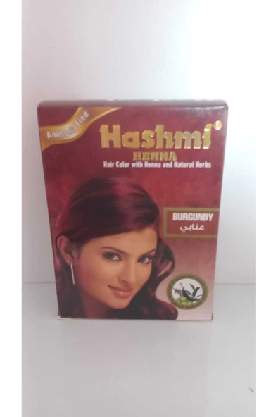 HASHMİ henna burgundy ürün görseli 1