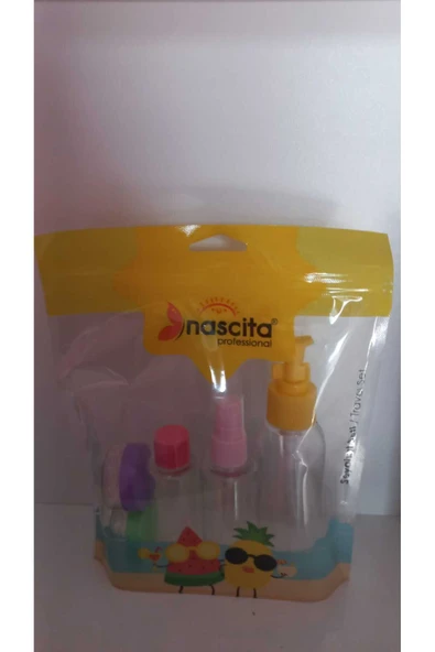 NASCİTA PROFESSİONAL seyahat seti 5 li ürün görseli 1