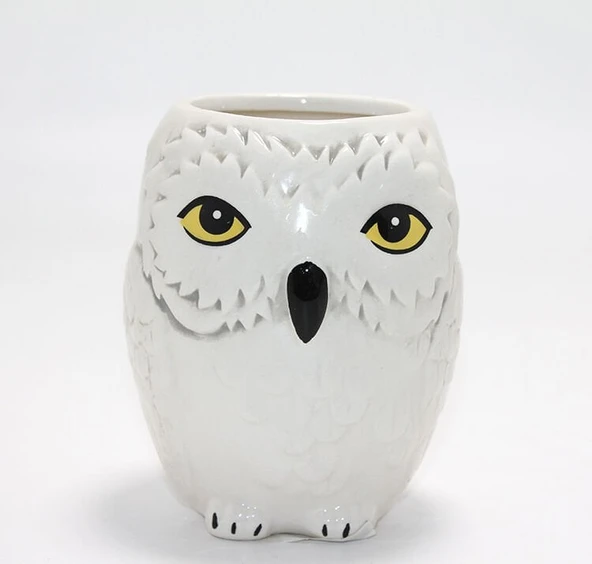 Harry Potter Hedwig Tasarım Porselen Kupa Bardak ürün görseli 1