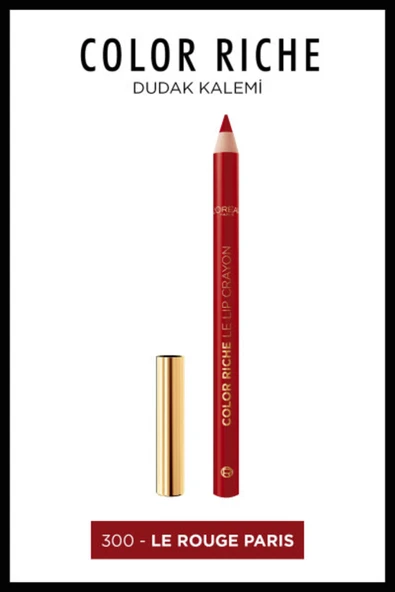 L'OREAL PARİS L'Oréal Paris Color Riche Dudak Kalemi - 300 Le Rouge Paris ürün görseli 1
