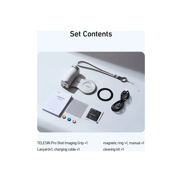 Telesın Magsafe Pro Shot Grip (Sadece Iphone) - Resim 4