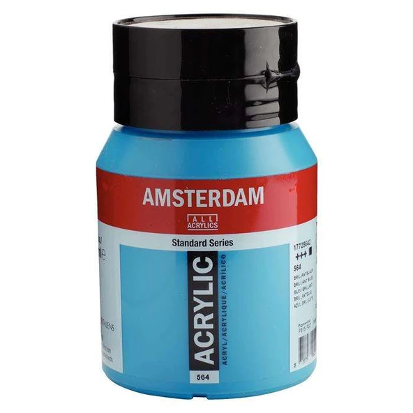 Amsterdam Standart Akrilik 500 Ml. Brilliant Blue / 564 ürün görseli 1