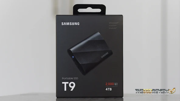 Samsung T9 MU-PG4T0B/WW 4 TB Mini USB 3.2 Gen 2.2 Type-C Taşınabilir Ssd ürün görseli 1