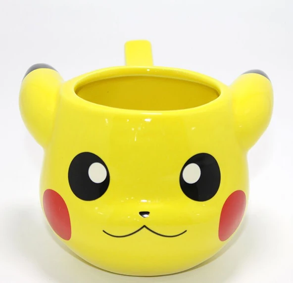 Pokemon Pikachu 3D Kabartmalı Kupa Bardak ürün görseli 1