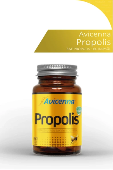 Avicenna Propolis 60 Kapsül ürün görseli 1