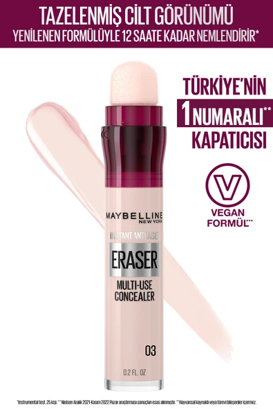 MAYBELLİNE NEW YORK Instant Anti Age Eraser Kapatıcı 03 Fair ürün görseli 1
