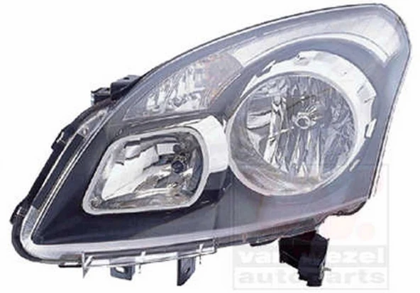 Renault Koleos 2008-2010 Far Sol Elektrikli Motorlu Siyah (Oem No:26075Jy40A) ürün görseli 1
