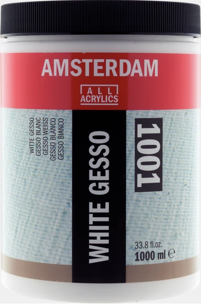 Amsterdam 1000ml Akrilik Gesso Beyaz / 1001 ürün görseli 1