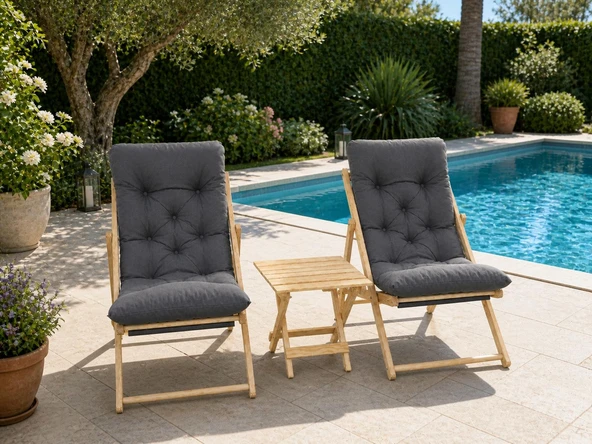 Ligna Home şezlong - Resim 5