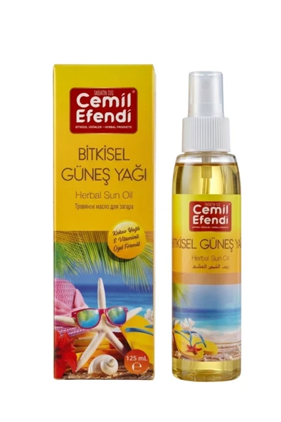 CEMİLEFENDİ Güneş Yağı 125 ml Bitkisel ürün görseli 1