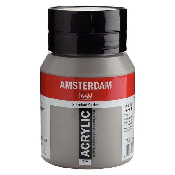 Amsterdam Standart Akrilik 500 Ml. Neutral Grey / 710 ürün görseli 1