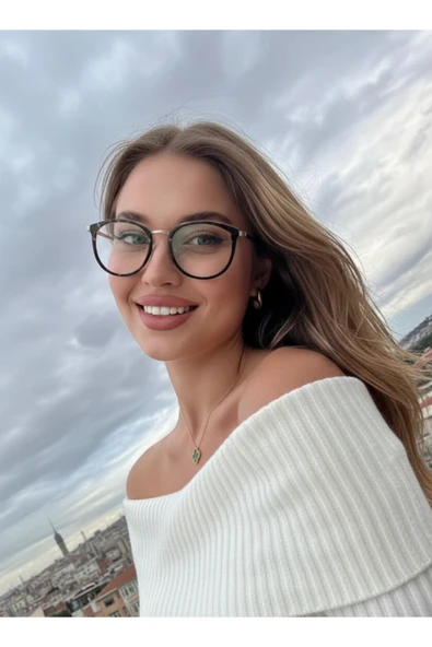 BluePepper PANTA | Mavi Işık Korumalı Ekran Gözlüğü Cam Değiştirilebilir Unisex Şık Modern Çerçeveli Gözlük ürün görseli 1