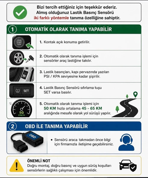 BMW LASTİK BASINÇ SENSÖRÜ - Resim 3
