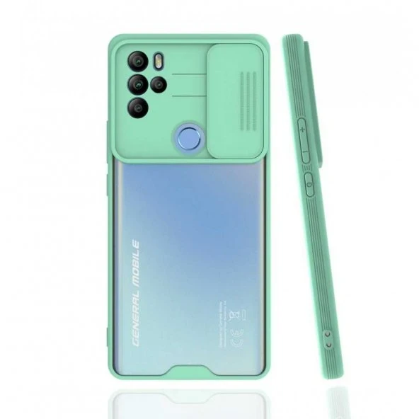 General Mobile GM 21 Pro Platin Lens Kamera Korumalı Mat Pastel Kılıf Kapak ürün görseli 1