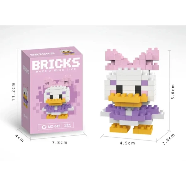 Daisy Duck Mini Lego Figürü - Resim 2