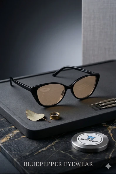 BluePepper EAGLE | CATEYE KEDİ GÖZ ÇERÇEVEli MODERN GÜNEŞ GÖZLÜĞÜ YENİ MODEL GÖZLÜK ürün görseli 1