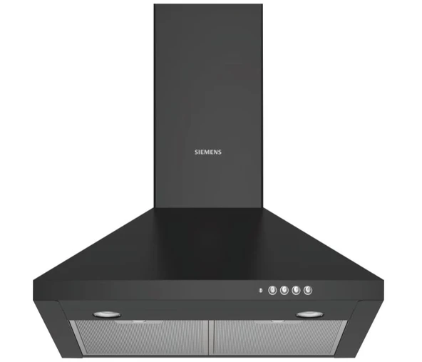 Siemens LC64PCC60T Siyah Duvar Tipi Davlumbaz ürün görseli 1