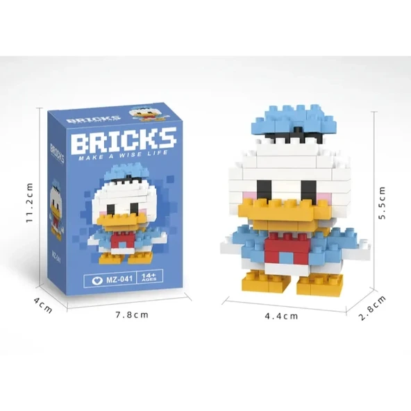 Donald Duck Mini Lego Figürü - Resim 2