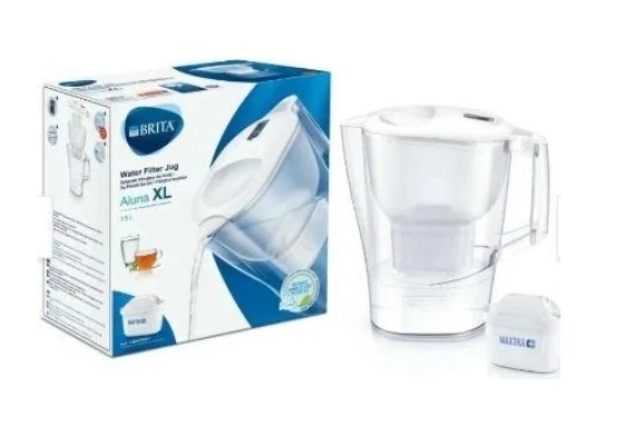 BRITA Su Filtreli Sürahi Aluna XL 3.5lt 10 lt Tank ile Sağlıklı Su ve Filtre Özelliği ürün görseli 1