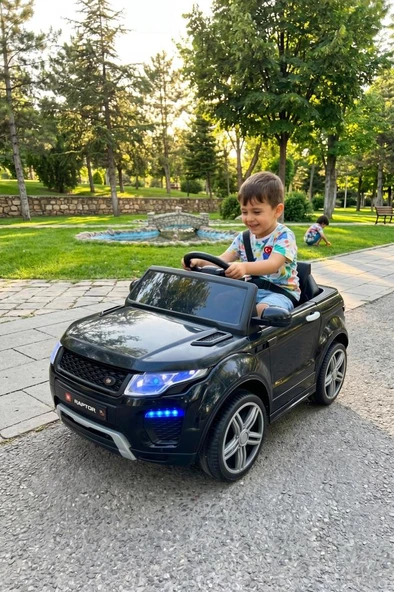 Raptor GT 12 Volt Uzaktan Kumandalı MP3 Bluetooth Destekli Otomatik Fren Sistemli Çocuk Akülü Araba ürün görseli 1