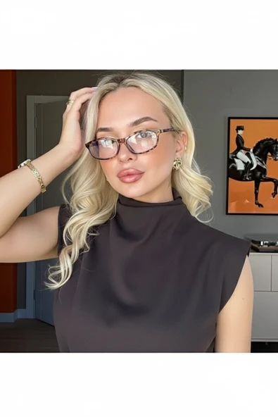 BluePepper MAUX | Mavi Işık Korumalı Ekran Gözlüğü Cam Değiştirilebilir Unisex Şık Modern Çerçeveli Gözlük ürün görseli 1