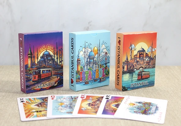 İstanbul Temalı İskambil Oyun Kartı ürün görseli 1