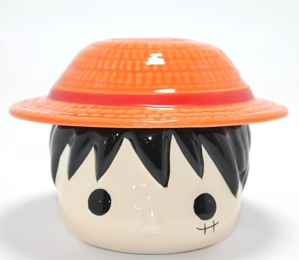3D Kapaklı One Piece Luffy Kupa Bardak ürün görseli 1