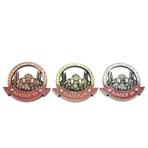 İstanbul Temalı Metal Magnet Model 4 ürün görseli 1