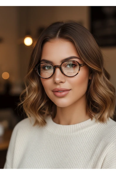 BluePepper YALE| Mavi Işık Korumalı Ekran Gözlüğü Cam Değiştirilebilir Unisex Şık Modern Çerçeveli Gözlük ürün görseli 1