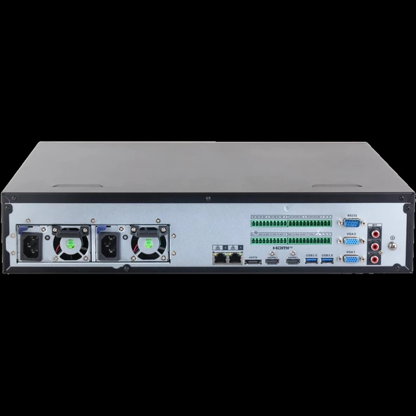 DAHUA  NVR5864RH-XI, 64Kanal, 32Mpix, H265+, 8 HDD Desteği, 1080P Kayıt, 512Mbps Bant Genişliği, 2 Port GigaBit Lan, RAI ürün görseli 1
